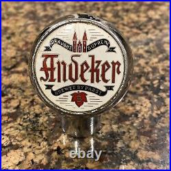 Vintage Andeker Beer Ball Knob Tap Handle 1940's Pabst Milwaukee, WI