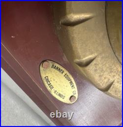 Vintage BANNER Brass & Wood Murphy's Irish Stout BAR Mount Beer Tap & Handle