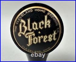 Vintage Beer Tap Ball Knob BLACK FOREST Cleveland Home Brewing Co. Ohio