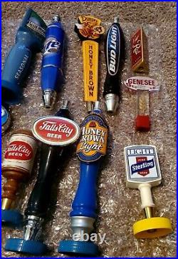 Vintage Beer Tap Handles Lot of 17 various brands