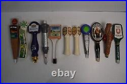 Vintage Beer Tap Handles Wood Ceramic Plastic Bar Advertising Pub Various Brands