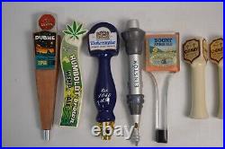 Vintage Beer Tap Handles Wood Ceramic Plastic Bar Advertising Pub Various Brands