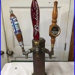 Vintage Beer Tap with Handles Lot of 3