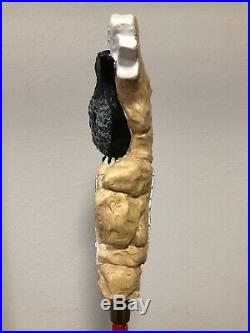 Vintage Big Rock Beer MAGPIE RYE ALE Full 3D Figural Tap Handle NEW Condition