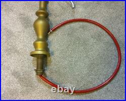 Vintage Brass Beer Tower Single Tap LISON France Ornate Draft Faucet 25 Tall