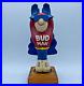 Vintage Bud Man Beer Tap Handle Great Condition Collectors Item With Stand