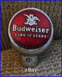 Vintage Budweiser Beer Ball Tap Knob Handle Anheuser Busch Brewing St. Louis Mo