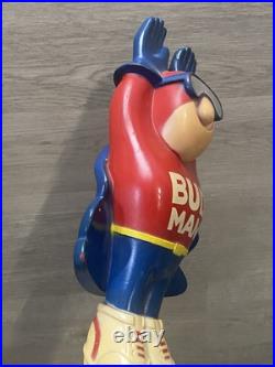 Vintage Budweiser Bud Man Beer Tap Handle In Great Condition