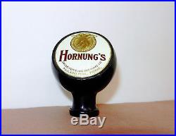 Vintage HORNUNG'S beer tap knob handle Philadelphia, Penna. VGC