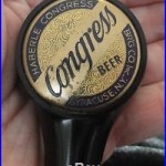 Vintage Haberle Congress Beer Advertising Tap Handle Knob Syracise, N. Y