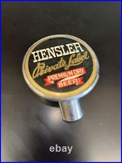 Vintage Hensler Beer Ball Tap Knob / Handle Jos Hensler Brewing Co Newark Nj