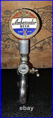 Vintage Krueger Ambassador Beer Tap Knob