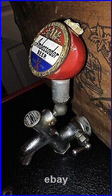 Vintage Krueger Ambassador Beer Tap Knob