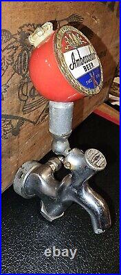 Vintage Krueger Ambassador Beer Tap Knob