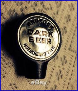 Vintage Krueger Dark Beer Muenchener Type Tap Handle Kooler Keg Style