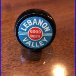 Vintage Lebanon Valley Beer Brewery Brewing Company PA Ball Tap Knob Handle