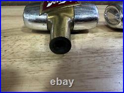 Vintage Lot Of 3 1950s Schlitz Chrome Barrel Beer Tap Handles