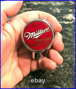 Vintage Miller High Life Beer Brewing Ball Tap Knob / Handle Milwaukee Wi
