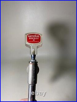Vintage National Bohemian Beer Lucite Acrylic Draft Tap Handle Natty BO Tap
