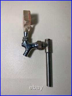 Vintage National Bohemian Beer Lucite Acrylic Draft Tap Handle Natty BO Tap
