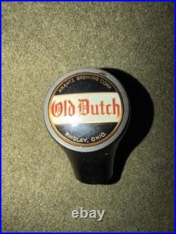Vintage Old Dutch Ball Knob Beer Tap Handle Krantz Brewing Co Findlay Oh Ohio