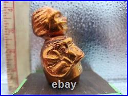 Vintage Old Reading Beer Tap Handle Knob Gus The Bartender Reading Pa