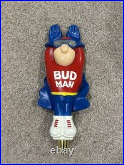 Vintage Original Bud Man Beer Tap Handle New in Original Package