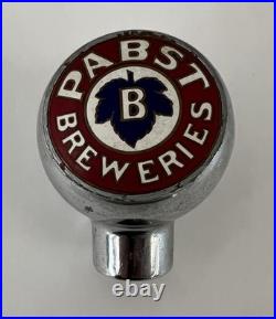 Vintage Pabst Beer Ball Knob Tap Handle 1930'S Pabst Robbins Attleboro Mass