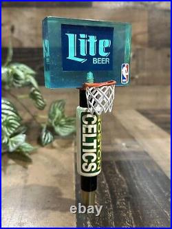 Vintage RARE World Champion Boston Celtics 8 Hoop Beer Tap Handle