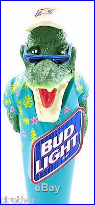 Vintage Rare Bud Light Florida Gator Alligator Beer Tap Handle Budweiser