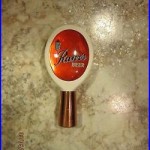 Vintage Rare Red Oval Rahr's Beer Tap Handle Almost Mint