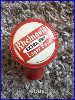 Vintage Rheingold Extra Beer Ball Knob Tap Handle 1930s Brooklyn, New York