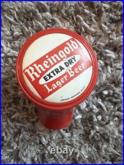 Vintage Rheingold Extra Beer Ball Knob Tap Handle 1930s Brooklyn, New York