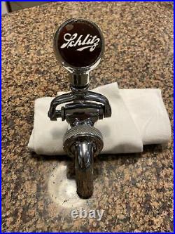 Vintage Schlitz Beer Ball Knob Tap Handle With Spout 1930's Milwaukee, WI