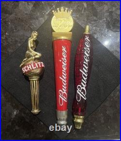 Vintage Schlitz Draft Beer Tap Handle Tapper Mancave Bar Pub 12.5
