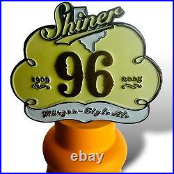 Vintage Shiner Beer Tap Handle 96 Year Anniversary LTD Edition Rare 11