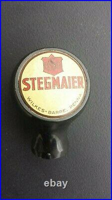 Vintage Stegmaier Beer Ball Knob Tap Handle Bakelite Wilkes-Barre, Penn