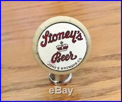 Vintage Stoney's Beer Ball Tap Knob / Handle Jones Brewing Co Smithton Pa