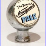 Vintage The Famous Narragansett PALE Beer Ale Tap Handle Pull Knob Bar Taproom