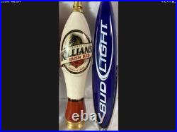 Vtg Beer Tap Handle Lot 4pcs Killian's Labatt, Bud Lt. & Budweiser Collectible