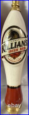 Vtg Beer Tap Handle Lot 4pcs Killian's Labatt, Bud Lt. & Budweiser Collectible