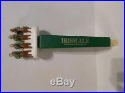 Vtg Scarce 4 Four Horsemen Irish Ale Notre Dame Football Beer Keg Tap Handle