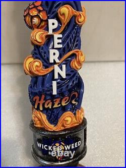 WICKED WEED PERNIHAZE HOP FUNK draft beer tap handle. NORTH CAROLINA WICKED WEED PERNIHAZE HOP FUNK draft beer tap handle. NORTH CAROLINA