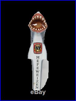 WIDMER BROTHERS Great White Shark HEFEWEIZEN Beer Tap Handle