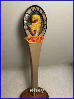 WOODSTOCK INN PEMI-PALE ALE RAINBOW TROUT draft beer tap handle NEW HAMPSHIRE