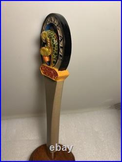 WOODSTOCK INN PEMI-PALE ALE RAINBOW TROUT draft beer tap handle NEW HAMPSHIRE