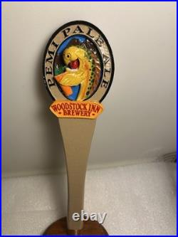 WOODSTOCK INN PEMI-PALE ALE RAINBOW TROUT draft beer tap handle NEW HAMPSHIRE