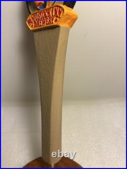 WOODSTOCK INN PEMI-PALE ALE RAINBOW TROUT draft beer tap handle NEW HAMPSHIRE