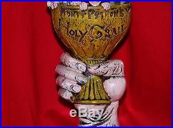 WOW NEW IN BOXES RARE MONTY PYTHON'S HOLY GRAIL BEER TAP HANDLE withGOBLET & CARDS