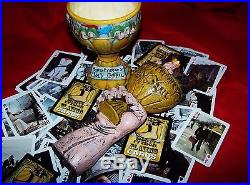 WOW NEW IN BOXES RARE MONTY PYTHON'S HOLY GRAIL BEER TAP HANDLE withGOBLET & CARDS